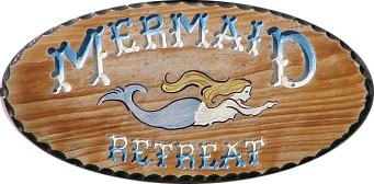 Mermaid Retreat - Mermaid Sign