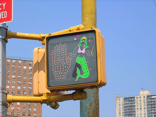 Mermaid Street Sign - Mermaid Sign