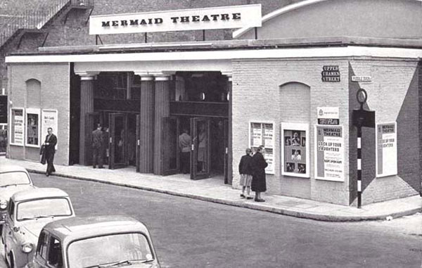 Mermaid Theater In London - Mermaid Sign