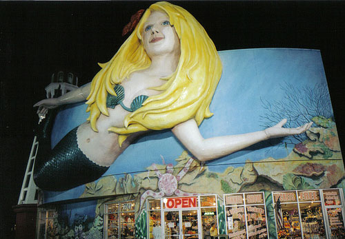 Mermaid Tourist Shop - Mermaid Sign