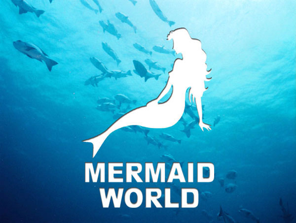 Mermaid World Sign - Mermaid Sign