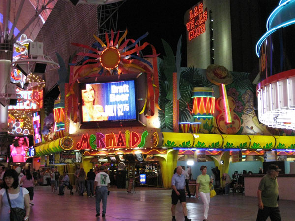 Mermaids in Vegas Strip - Mermaid Sign