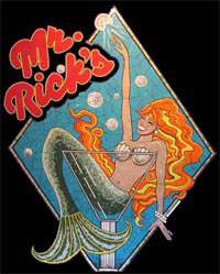 Mr Ricks Mermaid - Mermaid Sign