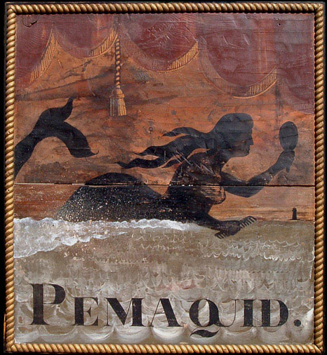 Pemaquid Maine Mermaid - Mermaid Sign