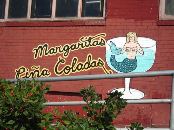 Pina Colada Mermaid - Mermaid Sign