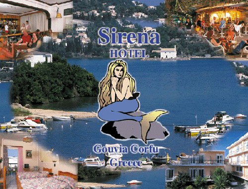 Sirena Hotel In Greece - Mermaid Sign