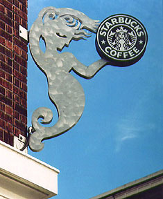 Starbucks Mermaid - Mermaid Sign