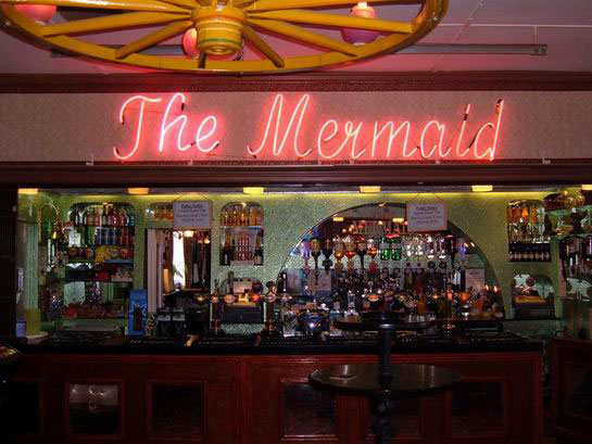 The Mermaid Liquor Bar - Mermaid Sign