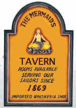 The Mermaids Tavern - Mermaid Sign