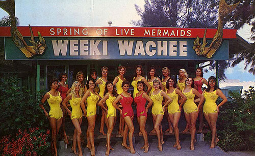 Weeki Wachee Show - Mermaid Sign