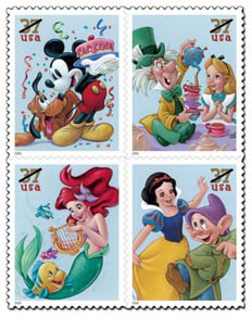 Disney Mermaid Stamps