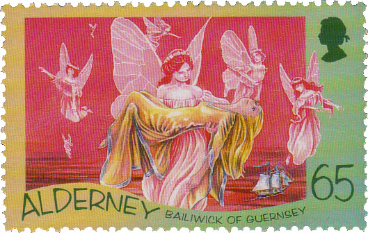 Fairy Mermaid - Mermaid Stamps