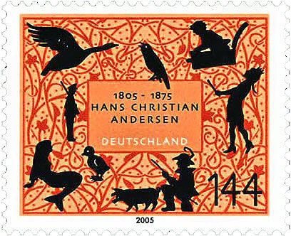 Hans Christian Anderson - Mermaid Stamps