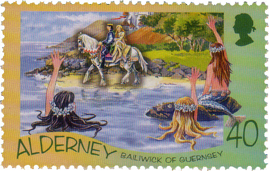 Mermaid Princess - Mermaid Stamps
