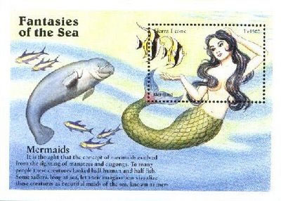 Sea Fantasy - Mermaid Stamp