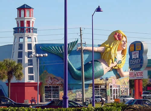 Giant Blonde Mermaid
