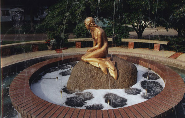 Little Mermaid Fountain - Mermaid Cake