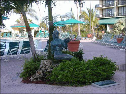 Marco Island Resort Mermaid - Mermaid Statue