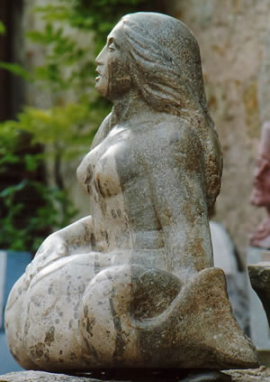 Mermaid Profile - Mermaid Statue