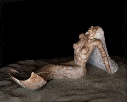 Mermaid Sculpture Statue - Mermaid Statue