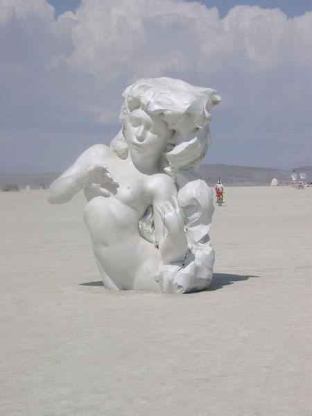 Mermaid at Burning Man - Mermaid Cake