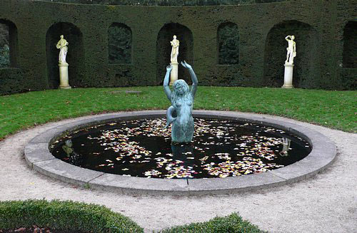 Mermaid fountain