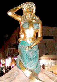 Mermaid in Egypt - Mermaid Statue