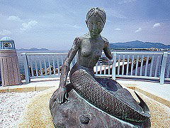 Mermaid in Japan - Mermaid Statue