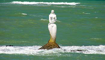 Praia Da Sereia Mermaid - Mermaid Statue