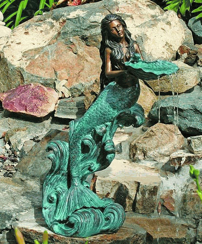 Running Water Mermaid - Mermaid Cake