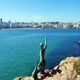 Mermaid Overlooking Bay