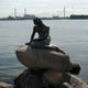 Mermaid statue in Denmark