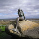 Mermaid statue in Scotland