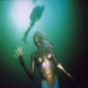 Scuba Diver and Mermaid
