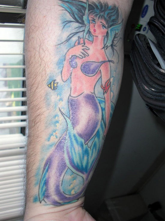 Fairy Mermaid Tattoo - Mermaid Tatoo