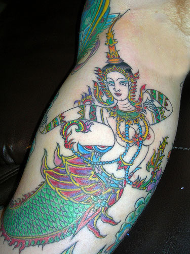 Indian Mermaid - Mermaid Tattoo