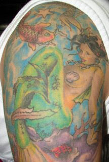 Tatto Galery on Mermaid Coral Reef Tattoo Mermaid Tattoos Mermaid Tattoo Gallery