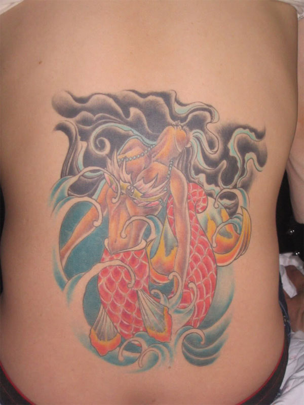 Mermaid Energy Tattoo - Mermaid Tatoo