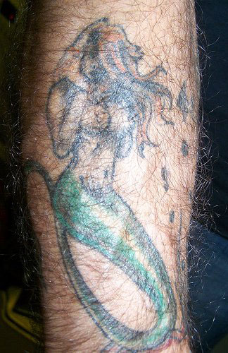 Mermaid Swimming Tattoo - Mermaid Tatoo