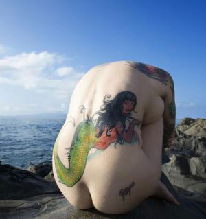 Nude Mermaid Tattoo - Mermaid Tattoo