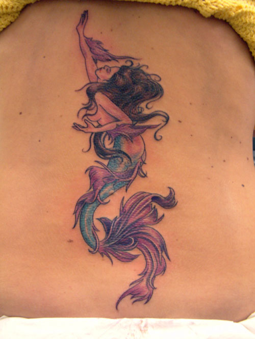 Ornate Mermaid - Mermaid Tatoo