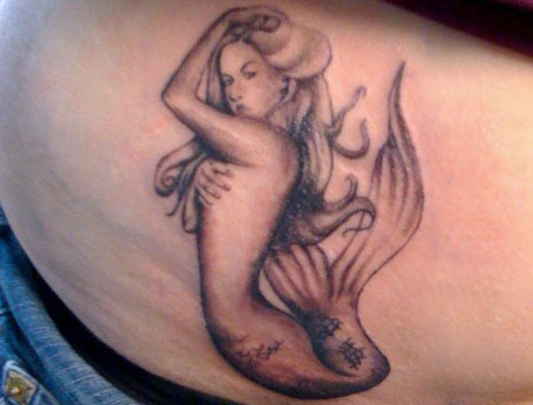 Sexy Mermaid Tattoo