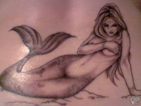 Very Modern Mermaid - Mermaid Tattoo