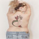Blonde Mermaid Tattoo