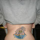 Lower Back Mermaid Tattoo