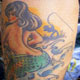 Mermaid Brunette Tattoo