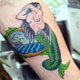 Mermaid Tattoo on Arm