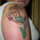 Mermaid and Anchor Tattoo