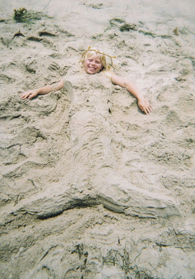 Blonde Boy Mermaid - Sand Mermaids