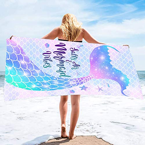 Mermaid Sand Beach Towel